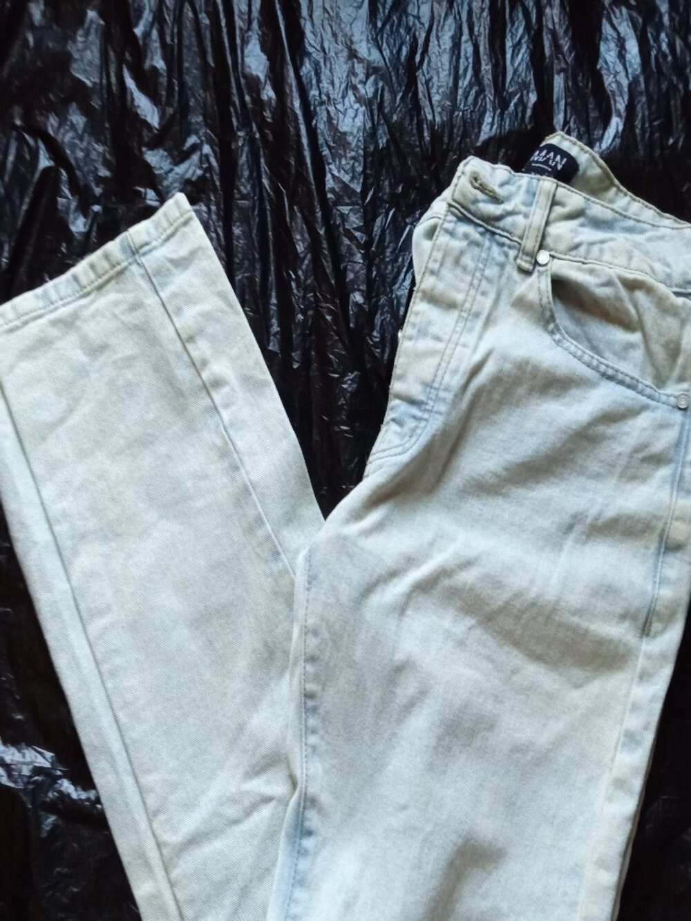 BoohooMan Light Denim Jeans Mens 30
